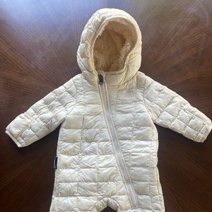 North face infant onesie coat